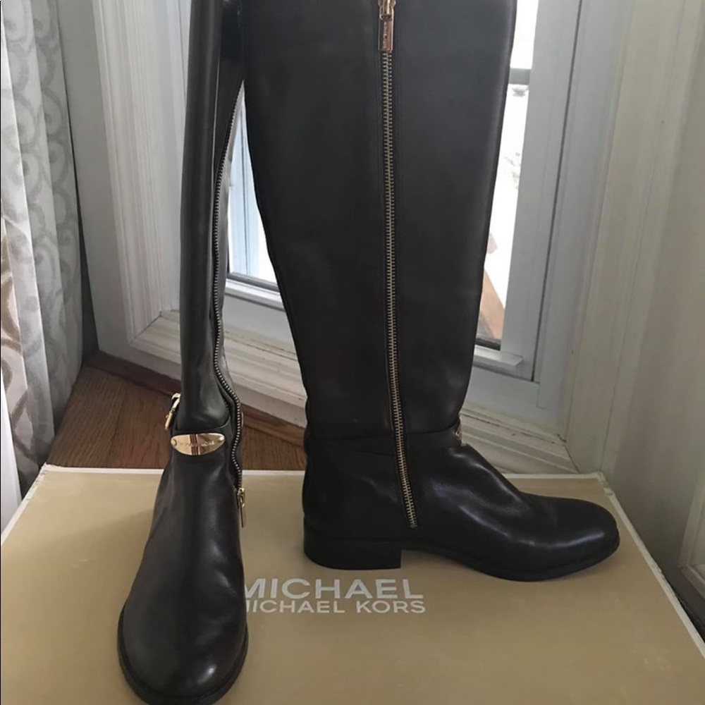 Michael Kors riding boots